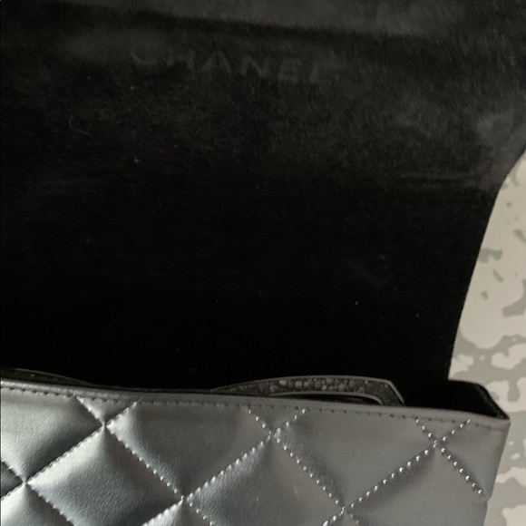 CHANEL Black Ch6047Q Galuchat Stingray Oversized 54mm Polarized Sunglasses - Picture 12 of 12